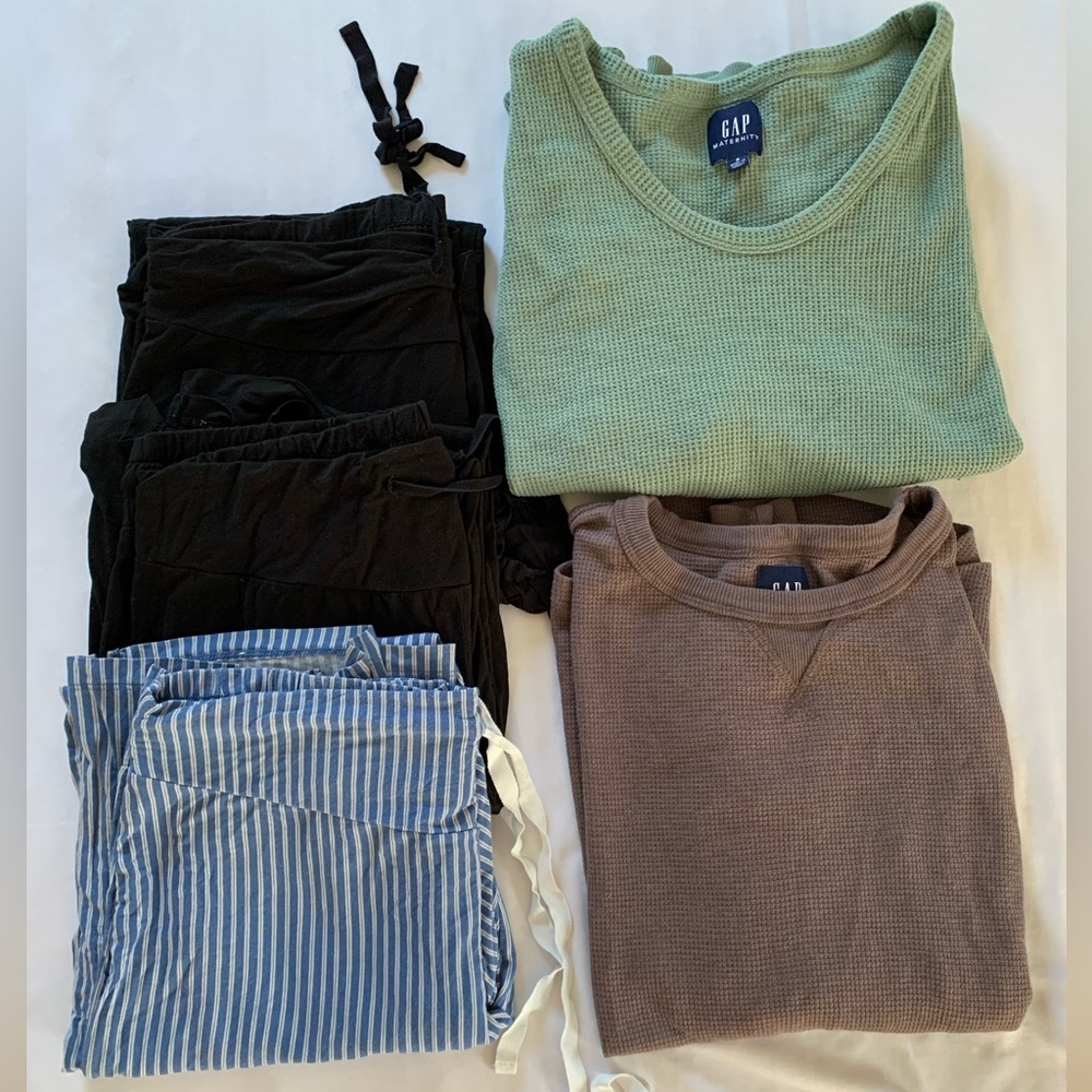 Gap maternity pajamas clothes lot